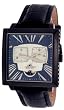 Adee Kaye Men's Quartz Multi-Function Moon Phase Watch Model AK-5000-M2 (Blue Accented Dial)