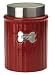 Petrageous Designs Class Act, 8" WOOF Treat Jar, Chianti