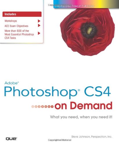 adobe photoshop cs4 on demand