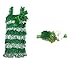 Rush Dance Saint Patrick's Day Shamrock Baby/Toddler Petti Romper & Headband