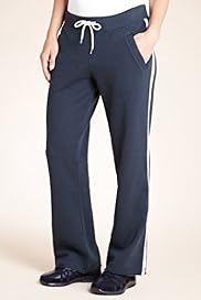 Wide Waistband Straight Leg Drawstring Joggers