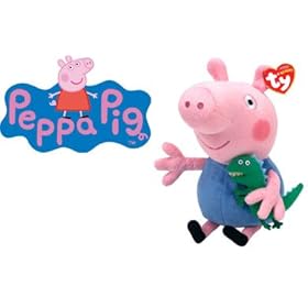  Ty Peppa Pig UK Exclusive Beanie Baby George