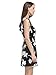 MsBasic Women's Vintage Sleeveless Floral Sundress Summer Beach Mini Dress