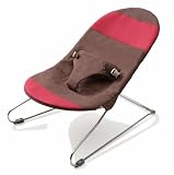 Baby Lounger in Chocolate & Pink