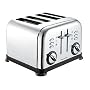Morphy Richards 44333 4 SLICE ACCENTS POLISHED TOASTER
