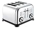Kitchen & Housewares : Morphy Richards 44333 4 SLICE ACCENTS POLISHED TOASTER