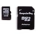 Komputerbay 32 Go MicroSD MicroSDHC Carte SDHC Class Classe 6 adaptateur Micro SD, Garantie � vie!