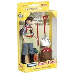 BREYER HORSES OLIVIA FARM FRESH SET