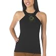 Go International&reg; Square Neck Top Ebony