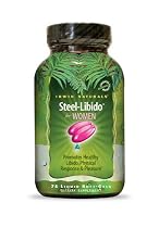 Irwin Naturals, Steel Libido for Women, 75 Liquid Gel Caps