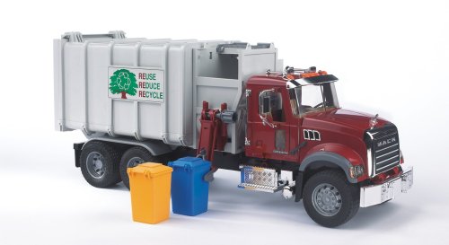 Mack Granite Side-Loading Garbage Truck