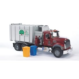 Mack Granite Side-Loading Garbage Truck by Mack