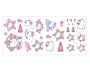 HELLO KITTY cheerleader WALLPAPER APPLIQUES sticker