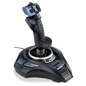Genius METAL STRIKE PRO Joystick (Black Blue) by Genius