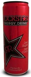 16 Pack - Rockstar Pink Energy Drink - 12oz.