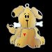 SWITCHABLES STAINED GLASS NIGHT LIGHT COVER - DOG - SW005