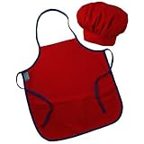 Doodlebugz Crayola Chef Hat and Apron Set in Red