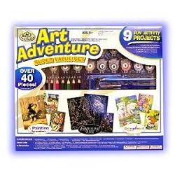 ART ADVENTURE SUPER VALUE SET - 9 FUN PROJECTS