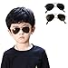 Voberry New Cool Fashion Mercury Ultraviolet-proof Goggles Metal Frame Sunglasses For Children Kids, Boy ,Girl, Baby (Brown)