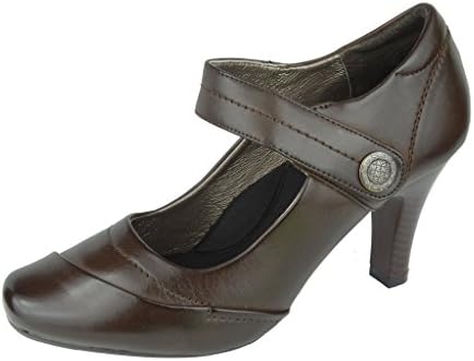 Le Comfort Women's Office-5 Mary Jane Dress Pumps (8 B(M) US, Brown)