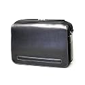 Gateway UC-7807U 13.3-Inch Silver Laptop Executive Polyester/Faux Leather Flap Messenger Bag