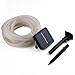 Icicle Solar Rope Lights, 33ft 100 LED Waterproof Outdoor Decoration Lighting for Indoor/Outdoor, Patio, Lawn, Garden, Christmas, and Holiday Festivals (Four Color)