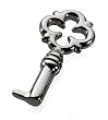 Gl�cksschl�ssel gro� - Wei�gold -14kt