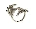 Vintage Style Fashion Bronze Engraved Leaf Winding Wrap Finger Ring By VAGA®