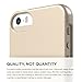 iPhone SE case, elago® [Glide-Limited][Champagne Gold/Coconut] - [Mix and Match][Premium Armor][True Fit] - for iPhone SE/5/5S