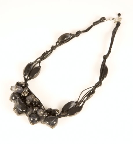 Per Una Multi Bead Cluster Necklace