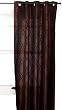 Christo 54 by 84-Inch Grommet Topped Pole Top Panel, Chocolate