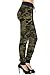2LUV Women's Mix Print Jogger Pants W/ Drawstring Waist Olive M/L (US-JR10-JOGGERS)