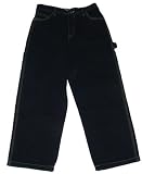 HUSKY Boys' Black Denim Carpenter Jeans