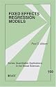 Fixed Effects Regression Models (Quantitative Applications in the Social Sciences)