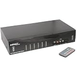 Cables To Go 40697 6x2 Component Video, Stereo Audio and TOSLINK Digital Audio Matrix Selector Switch (Black)