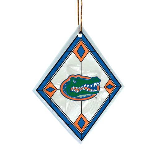 NCAA Florida Gators Art Glass Ornament