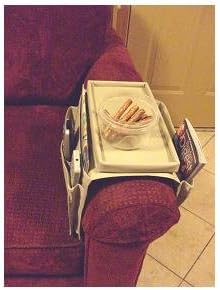 Sofa/Chair Arm Caddy Organizer - Olive/Sage