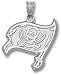 Logoart Tampa Bay Buccaneers Sterling Silver 3/4 Inch X 3/4 Inch Pendant Size: One Size