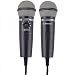Dual Plug N Sing Handheld Karaoke Microphones