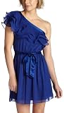 Laundry by Shelli Segal Women's One Shoulder Ruffled