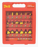 Do It Best Imports/Tools 340125 Do it Best 18-Piece Router Bit Set