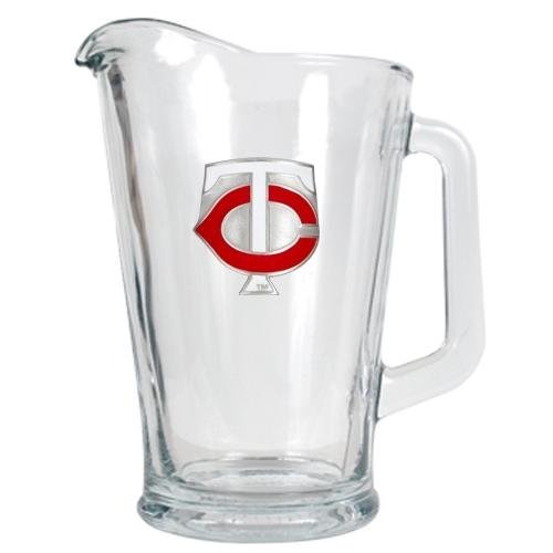 MLB Minnesota Twins 60-Ounce Glass Pitcher - Primary Logo