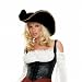 Pirate Hat W/ Gold Trim