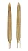 Young & The Restless ~ Ashley Abbott ~ Liquid Gold Shoulder Duster Fashion Earrings