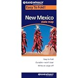 rand mcnally easy to fold new mexico laminated