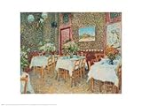 IMAGE OF Interior of a Restaurant, c.1888 HIGH QUALITY MUSEUM WRAP CANVAS Print Vincent Van Gogh 30x24