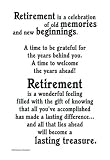 RETIREMENT 5X7 CLEAR STIX