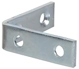 The Hillman Group 592564 Corner Brace, Zinc, 2-Inch, by 4-Pack