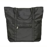 Eco-Fabric Expandable Tote - Black by Baggallini
