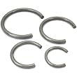 4 Mainspring Clamps Watchmakers Repair Replacement Tool
